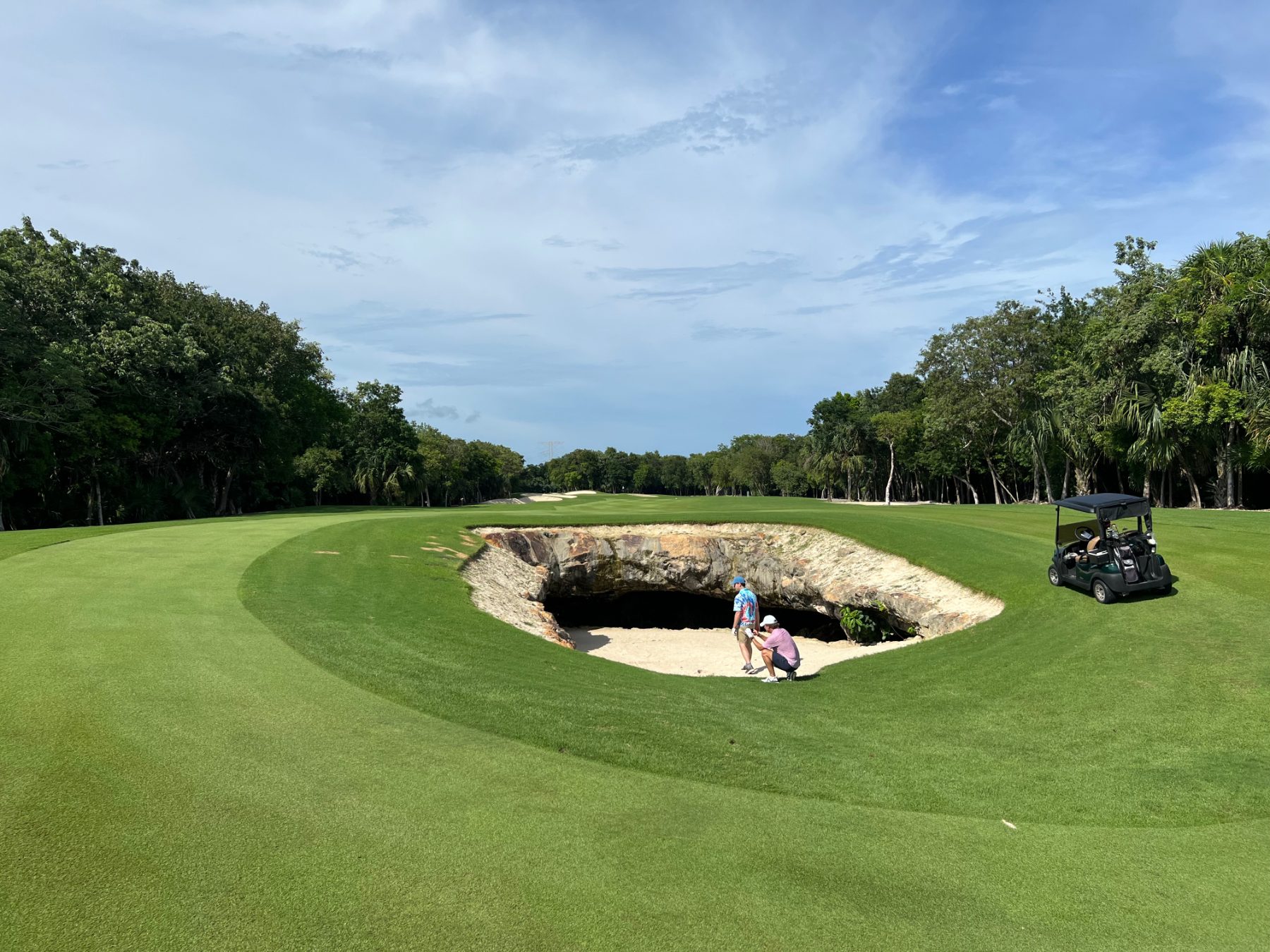 Cenote fairway