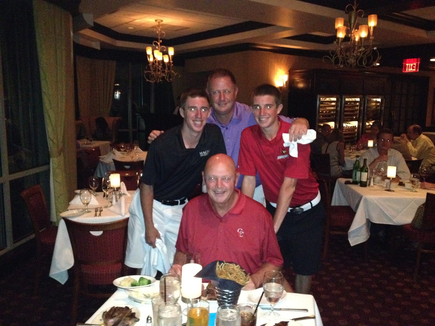 Dinner at Ruth's Chris
