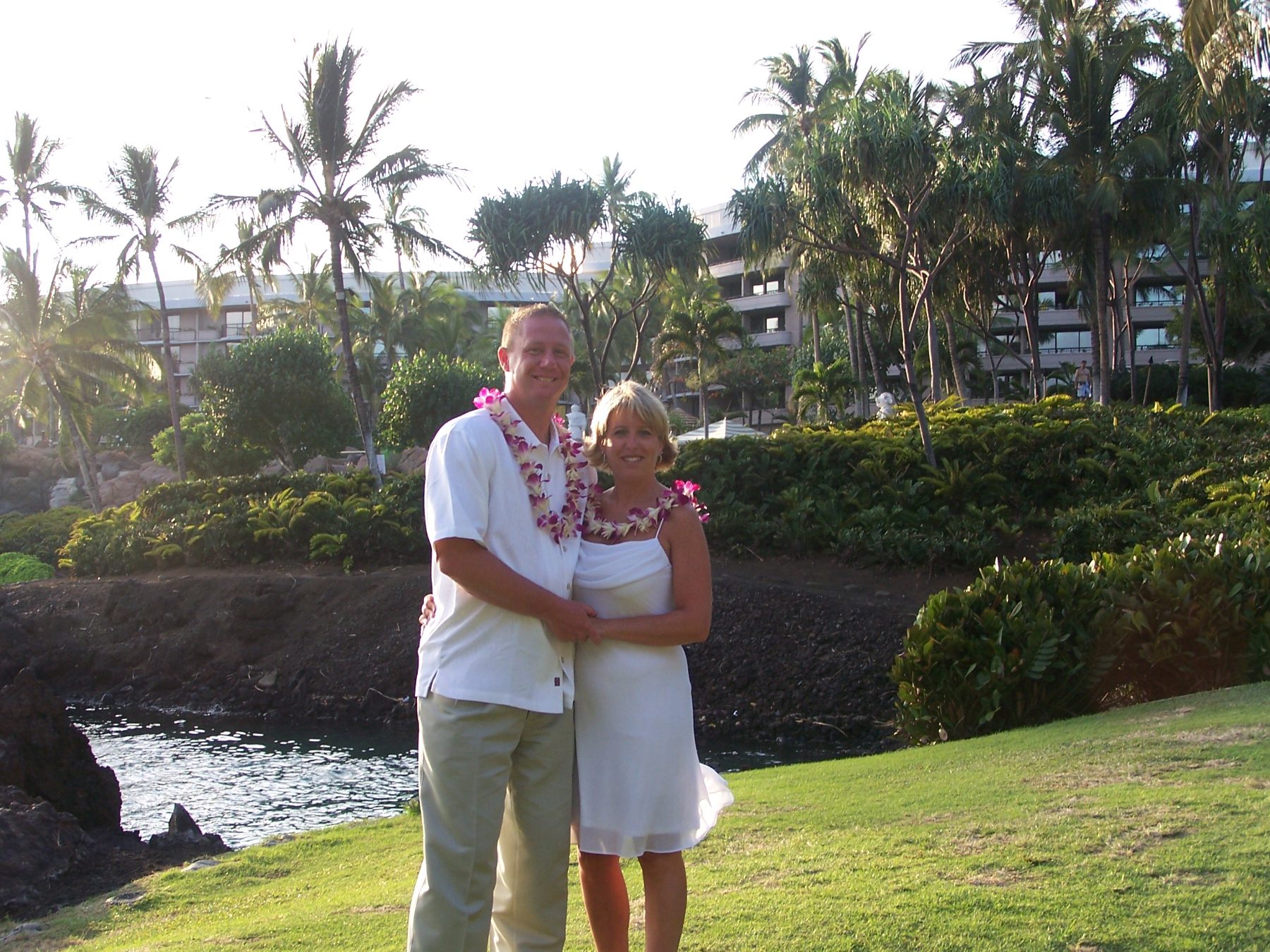 Leis, linen, and about four hours of feeling twenty-five again.